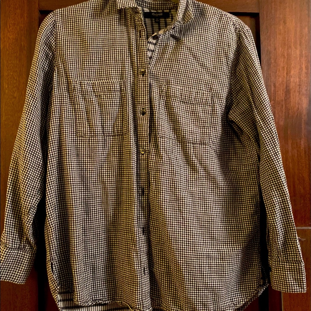 Madewell cotton button up